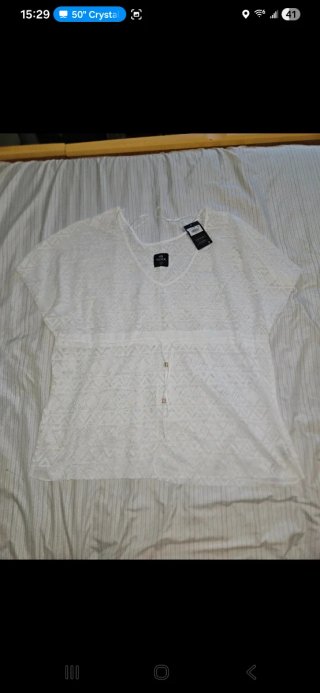 Blusa de verano Silver talla XL