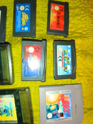 Juegos Game Boy Advance Pokémon y más
