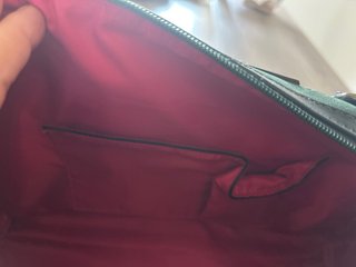 Borsa HelloSpank bauletto verde con borchie