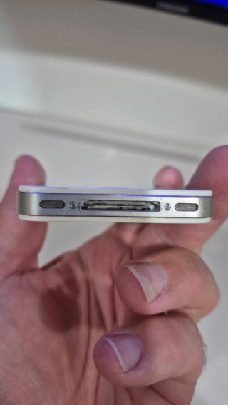 iPhone 4S Bianco con cavo USB