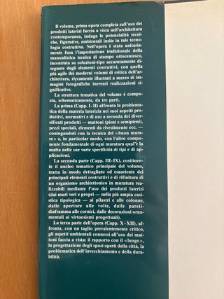 L’architettura del mattone faccia vista. Acocella