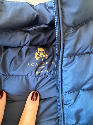Chaleco niño Scalpers Talla 8 Azul