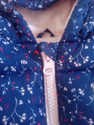Abrigo Zara Baby Niña Estampado Floral