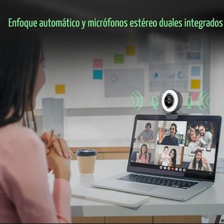 Webcam Angetube 1080P 60FPS con Luz