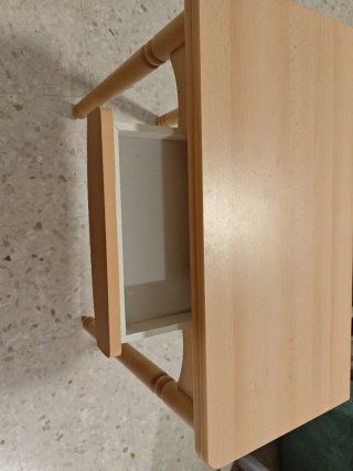 Mesa de cocina abatible madera