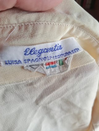 Camicia seta vintage - Luisa Spagnoli