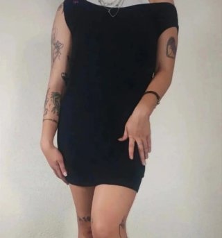 2 Vestidos Y2K DC y Volcom Talla Única