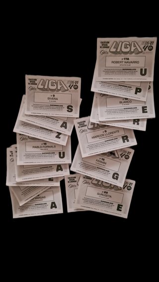 MEGA lote completo Cromos LaLiga Panini