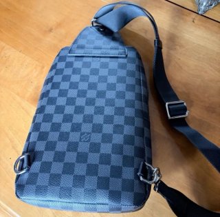 Bolso bandolera Damier Graphite