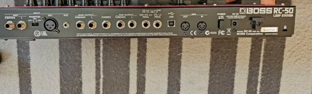 BOSS RC-50 Looper Guitarra