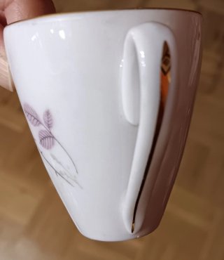 Juego de Café +azucarero Porcelana Bidasoa -10Serv