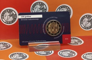 2€ Croazia 2026 Radio TV Coincard