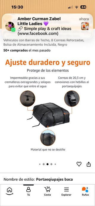 Vaca de coche Amazon Basics 425L