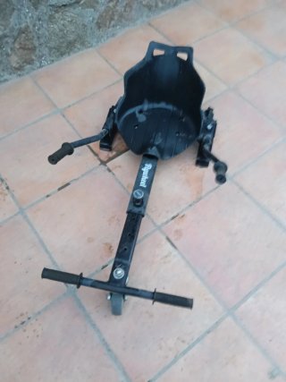 Asiento Silla Hoverboard Negro