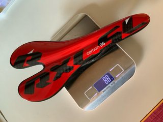 Sella carbonio RXL SL rossa