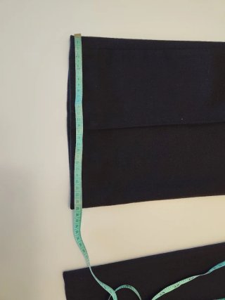 Pantalón ancho negro mujer Talla M