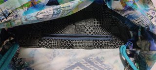 Mochila Feria Albacete con bolsillo cremallera