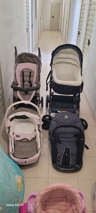 Pack Bebé: Cochecito, Hamaca y Andador