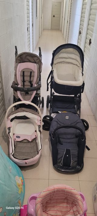 Pack Bebé: Cochecito, Hamaca y Andador