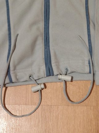 Chaqueta Adidas Vintage Gris Azul Talla M