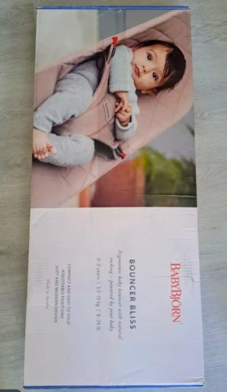 Hamaca Baby Björn Gris - Nueva. 3 Posiciones.