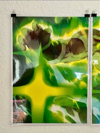 Tríptico Póster Dragon Ball Broly Goku