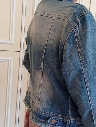 Giacca jeans blu taglia L