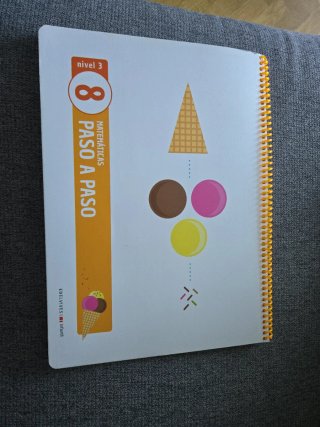 Matemáticas paso a paso Nivel 3, cuadernillo 8.