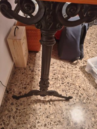 Mesa escritorio madera natural de pino