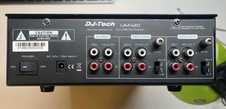 DJ-Tech UM-120 Mixer DJ USB/SD