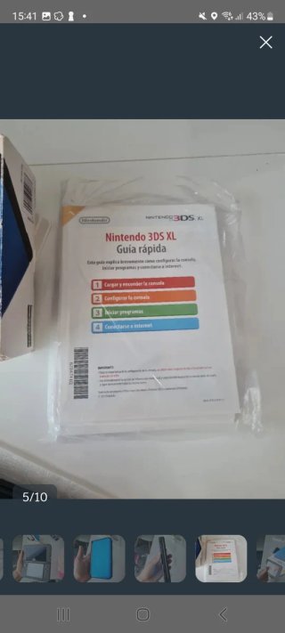 Nintendo 3DS XL + 7 Juegos DS/3DS