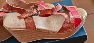 Sandalias cuña Duendy  Nuevas