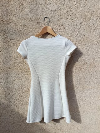 Vestido Sheinside cuello Peter Pan
