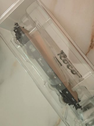 Vagón Roco H0 Plataforma y Tanque