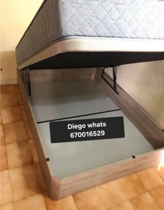 Divano letto con materassi a molle
