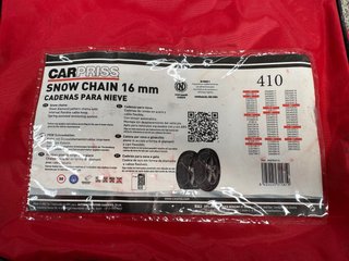 Cadenas de nieve autocaravana sin estrenar!