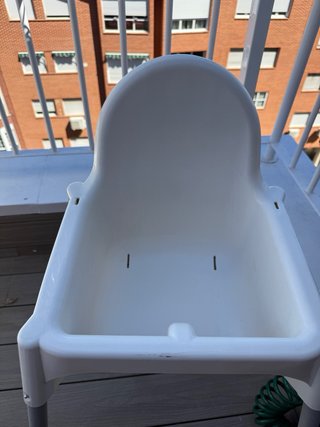 Trona IKEA blanca