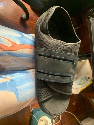 Zapato ortopédico negro talla 40 al 45.