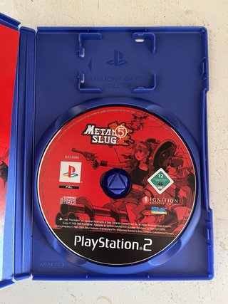 Metal Slug 5 PS2 PAL Completo + Manual Original