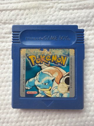 Pokemon azul guarda partida 100% original