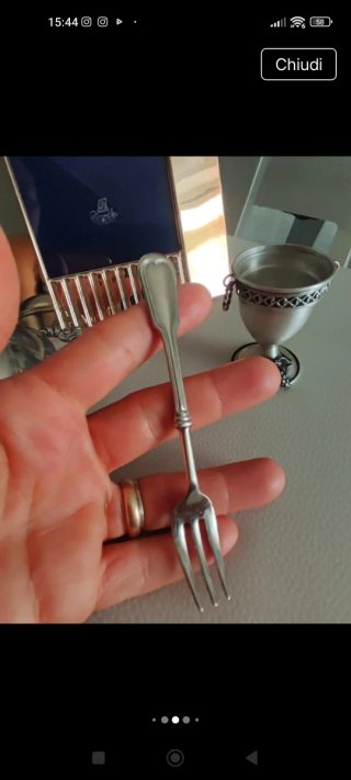 Set Oggettistica Placcato Argento