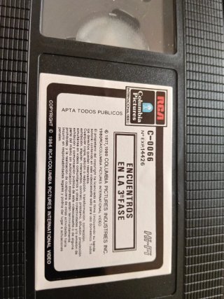VHS Encuentros en la Tercera Fase Edición Especial