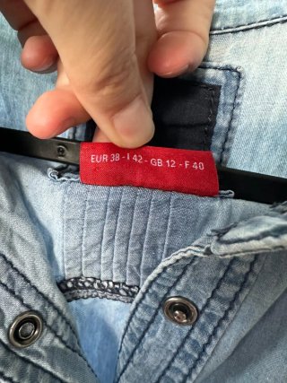 Camisa vaquera mujer