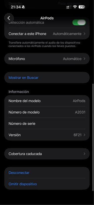 AirPods 2 originales + funda Elago AW6