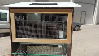 Gallinero portátil madera exterior, precio negocia