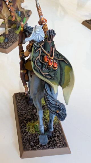 5 Jinetes Elfos Silvanos Warhammer
