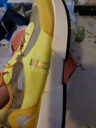 Zapatillas Carolina Herrera amarillas