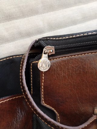 Maleta Viaje Montblanc Lujo Piel y Tela