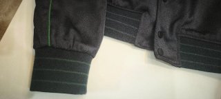 Chaqueta Azul con detalles verdes Size S ( fit xs)
