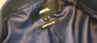 Chaqueta Azul con detalles verdes Size S ( fit xs)
